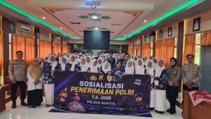 Menggapai Cita-Cita Bersama Bhayangkara: Polres Bantul Sosialisasikan Penerimaan Anggota Polri Tahun 2026 kepada Siswa Kelas XII SMA Negeri 1 Jetis