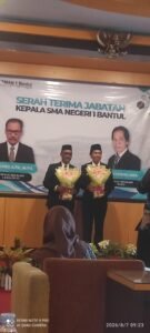GTK SMA Negeri 1 Jetis Hadiri Serah Terima Jabatan Kepala SMA Negeri 1 Bantul